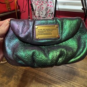 Marc Jacobs Metallic Classic Q Karly Crossbody Bag